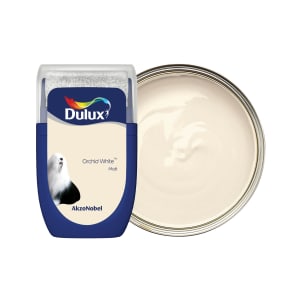Dulux Emulsion Paint - Orchid White Tester Pot - 30ml