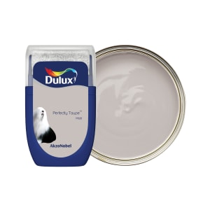 Dulux Emulsion Paint - Perfectly Taupe Tester Pot - 30ml