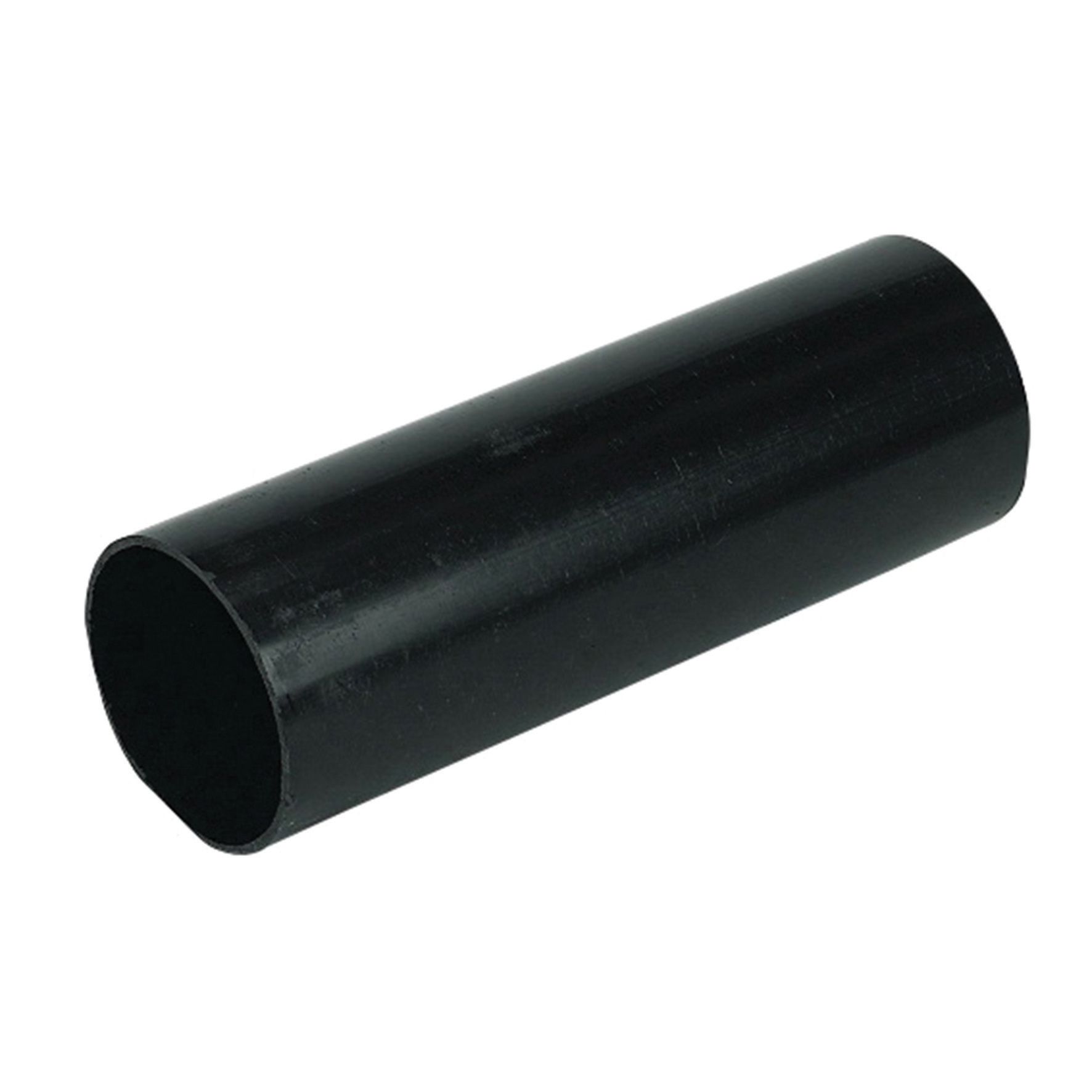 Image of FloPlast 68mm Round Line Downpipe 2.5m - Black