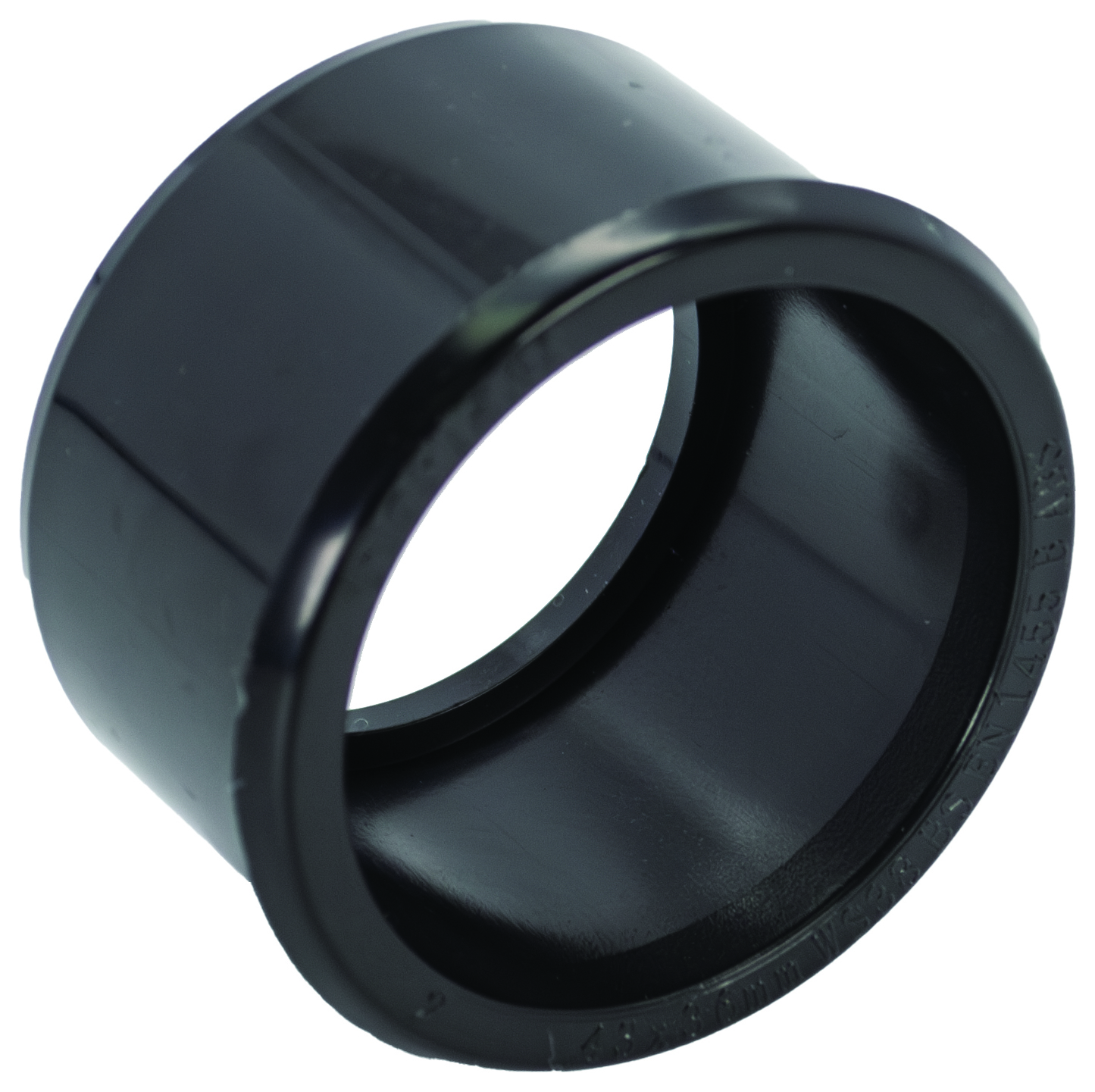 FloPlast WS38B Solvent Weld Waste Reducer - Black 40mm x 32mm