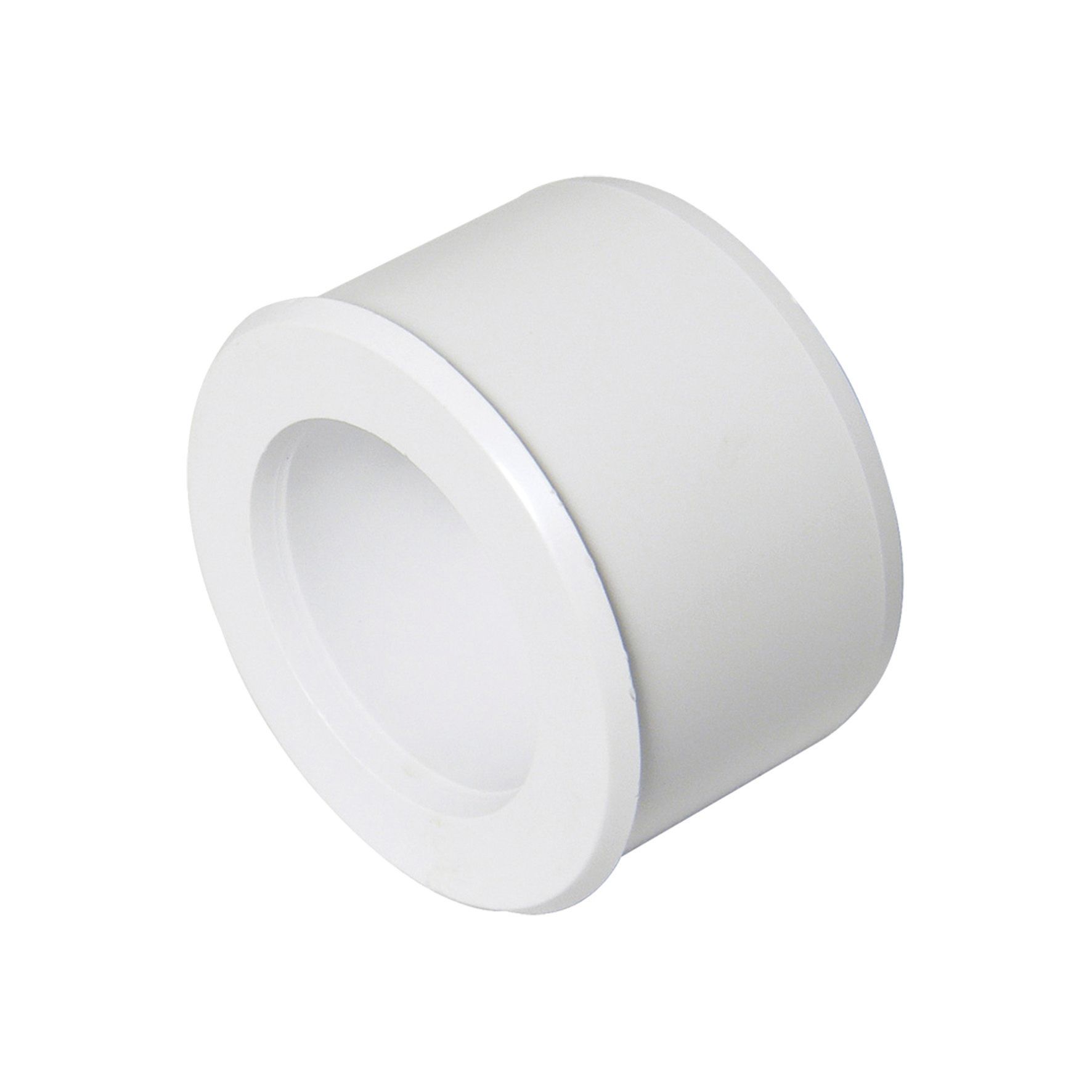 Image of FloPlast WS38W Solvent Weld Waste Reducer - White 40mm x 32mm
