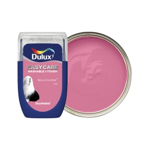Dulux Easycare Washable & Tough Paint - Berry Smoothie Tester Pot - 30ml