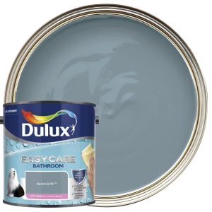 Dulux Easycare Bathroom Soft Sheen Emulsion Paint Denim Drift - 2.5L