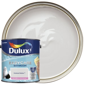 Dulux Easycare Bathroom Soft Sheen Emulsion Paint - Polished Pebble - 2.5L