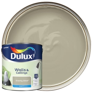 Dulux Matt Emulsion Paint - Overtly Olive - 2.5L