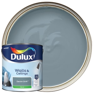 Dulux Silk Emulsion Paint - Denim Drift - 2.5L