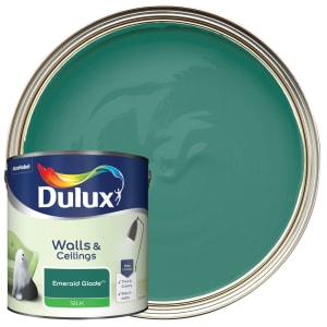 Dulux Silk Emulsion Paint - Emerald Glade - 2.5L