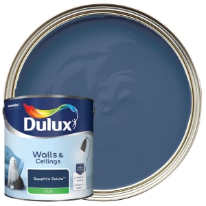 Dulux Silk Emulsion Paint - Sapphire Salute - 2.5L