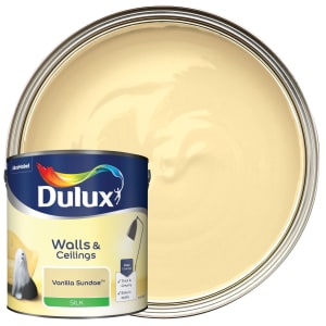Dulux Silk Emulsion Paint - Vanilla Sundae - 2.5L