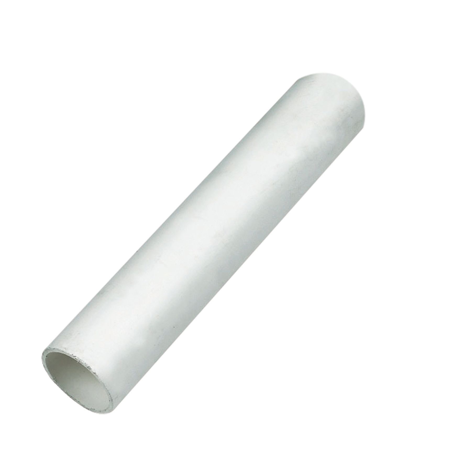 Image of FloPlast WP02W Push-fit Waste Pipe - White 40mm x 3m