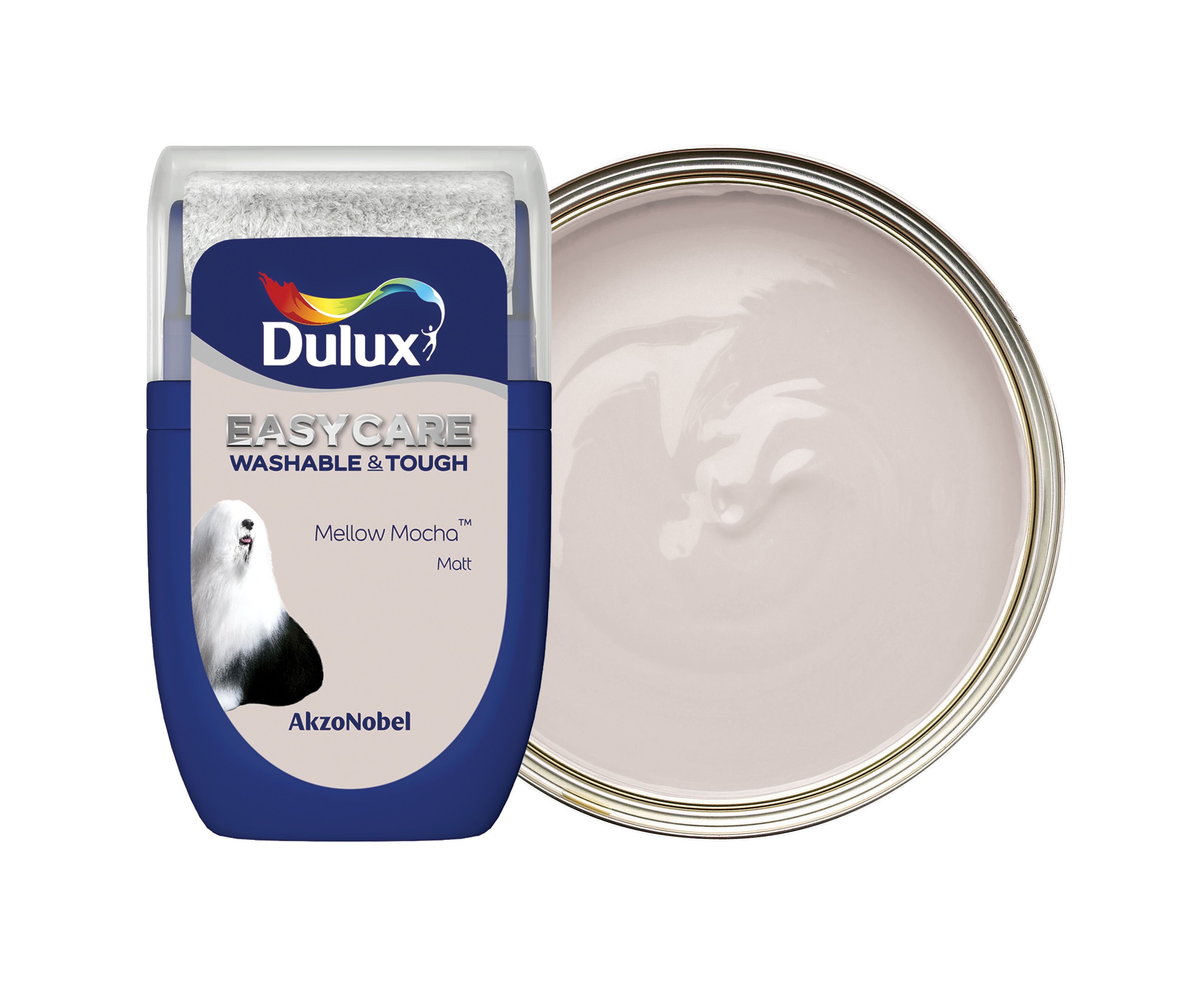 Dulux Easycare Washable & Tough Paint Tester Pot - Mellow Mocha - 30ml