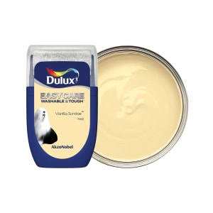 Dulux Easycare Washable & Tough Paint - Vanilla Sundae Tester Pot - 30ml