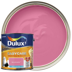 Dulux Easycare Washable & Tough Matt Emulsion Paint - Berry Smoothie - 2.5L