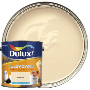 Dulux Easycare Washable & Tough Matt Emulsion Paint - Buttermilk - 2.5L