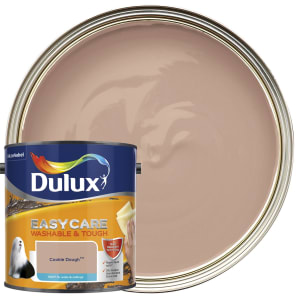 Dulux Easycare Washable & Tough Matt Emulsion Paint - Cookie Dough - 2.5L
