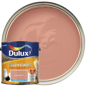 Dulux Easycare Washable & Tough Matt Emulsion Paint - Copper Blush - 2.5L