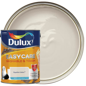 Dulux Easycare Washable & Tough Matt Emulsion Paint - Egyptian Cotton - 5L
