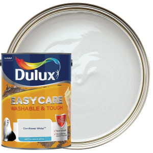 Dulux Easycare Washable & Tough Matt Emulsion Paint - Cornflower White - 5L