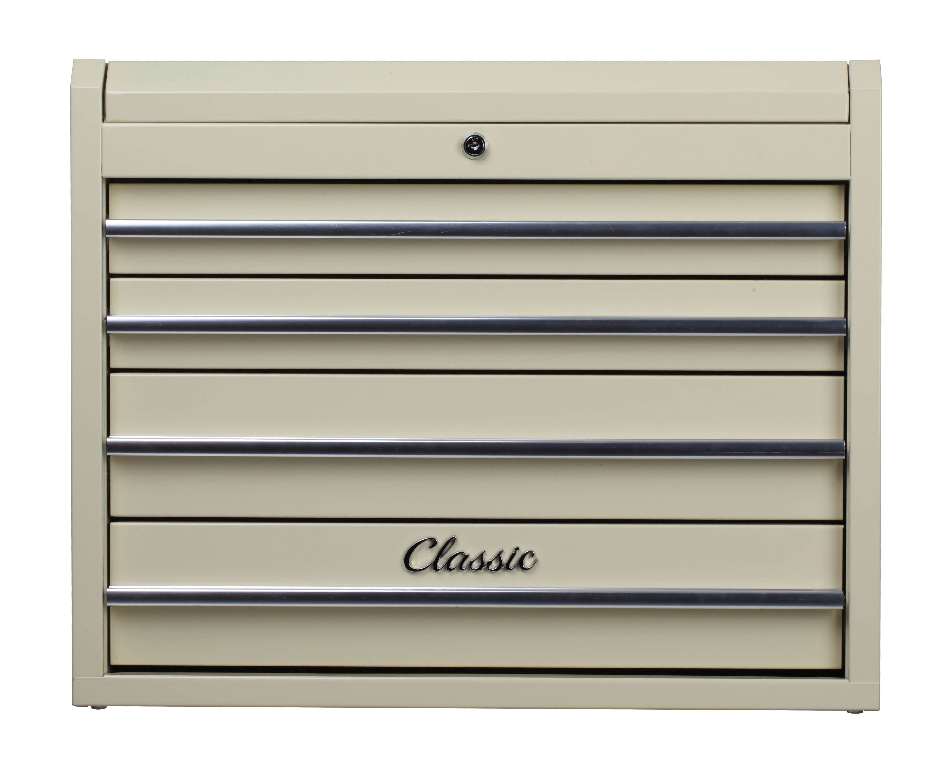 Image of Hilka Classic 4 Drawer Tool Chest - Cream