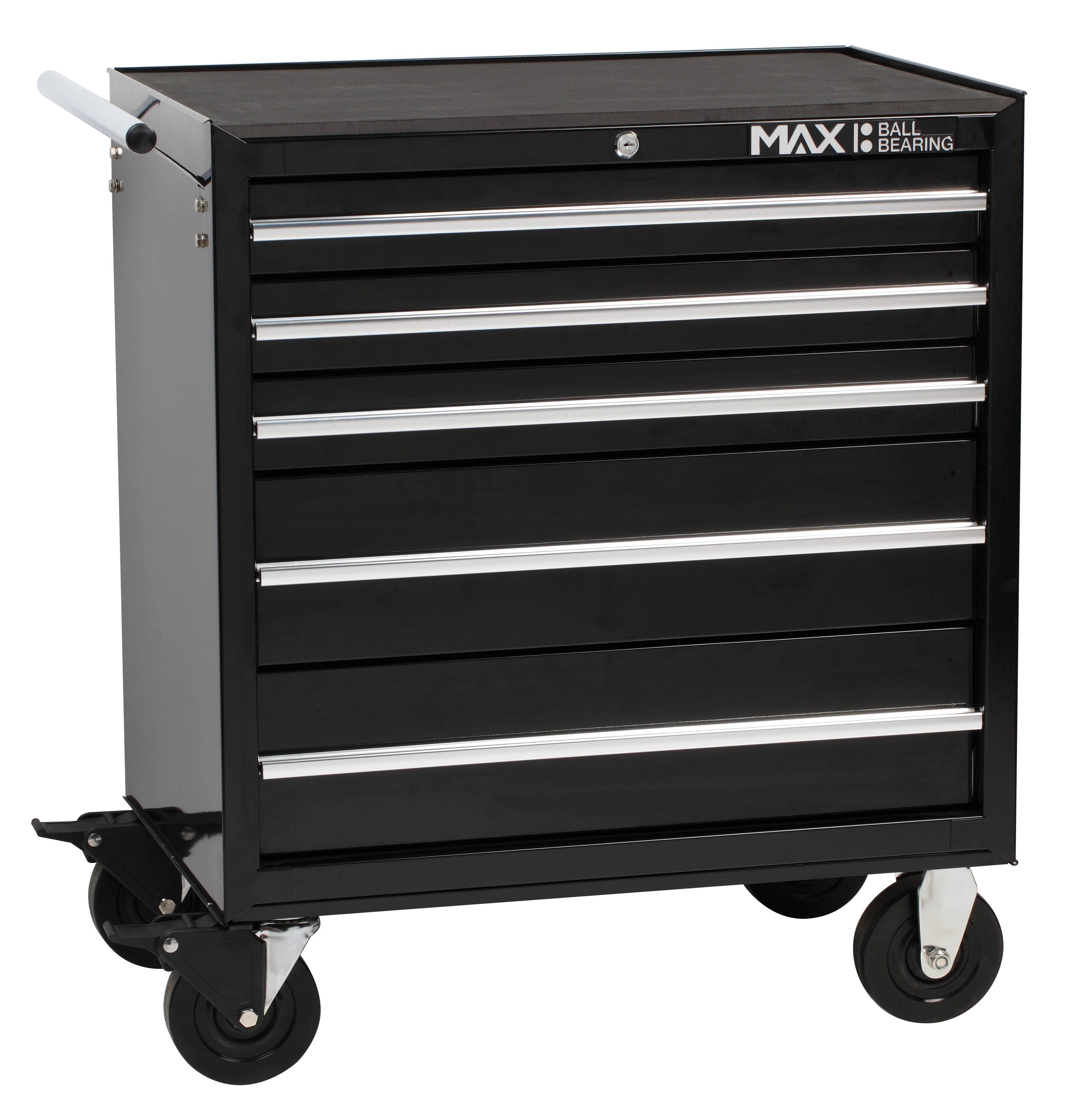 Hilka 5 Drawer Professional Rollaway Cabinet