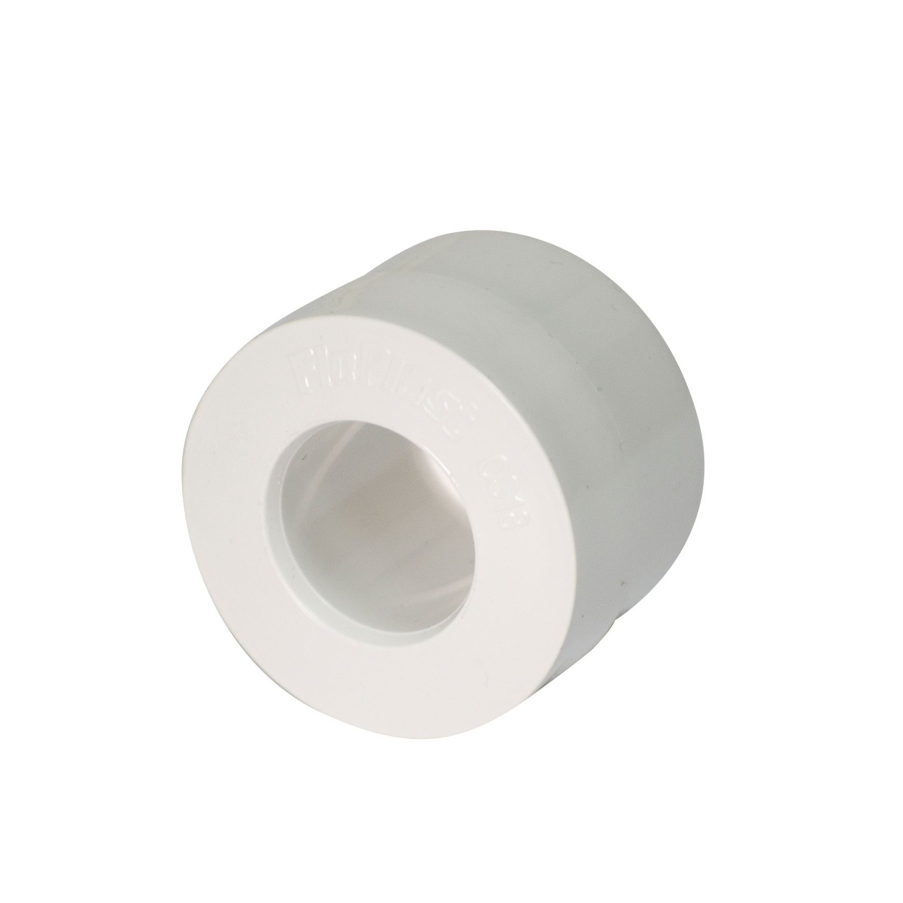 Image of FloPlast OS18W Overflow System Waste Reducer - White 40mm x 21.5mm