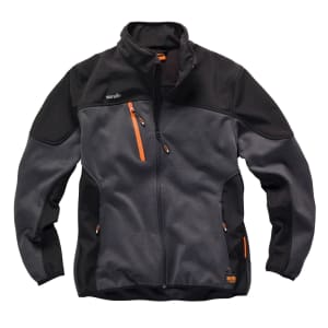 Scruffs Trade Tech Softshell Jacket - Black/Grey