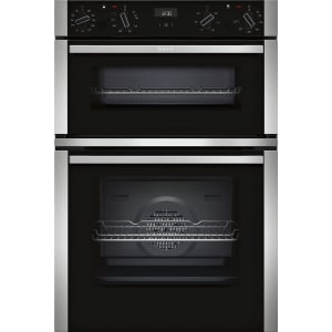 NEFF N 50 Built-In Stainless Steel Double Oven with Circotherm U1ACE5HN0B