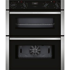 NEFF J1ACE2HN0B N50 Built-Under Double Oven with Circotherm - Stainless Steel