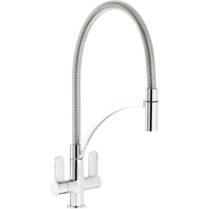 Abode Genio Single Lever Pull Out Tap - Chrome