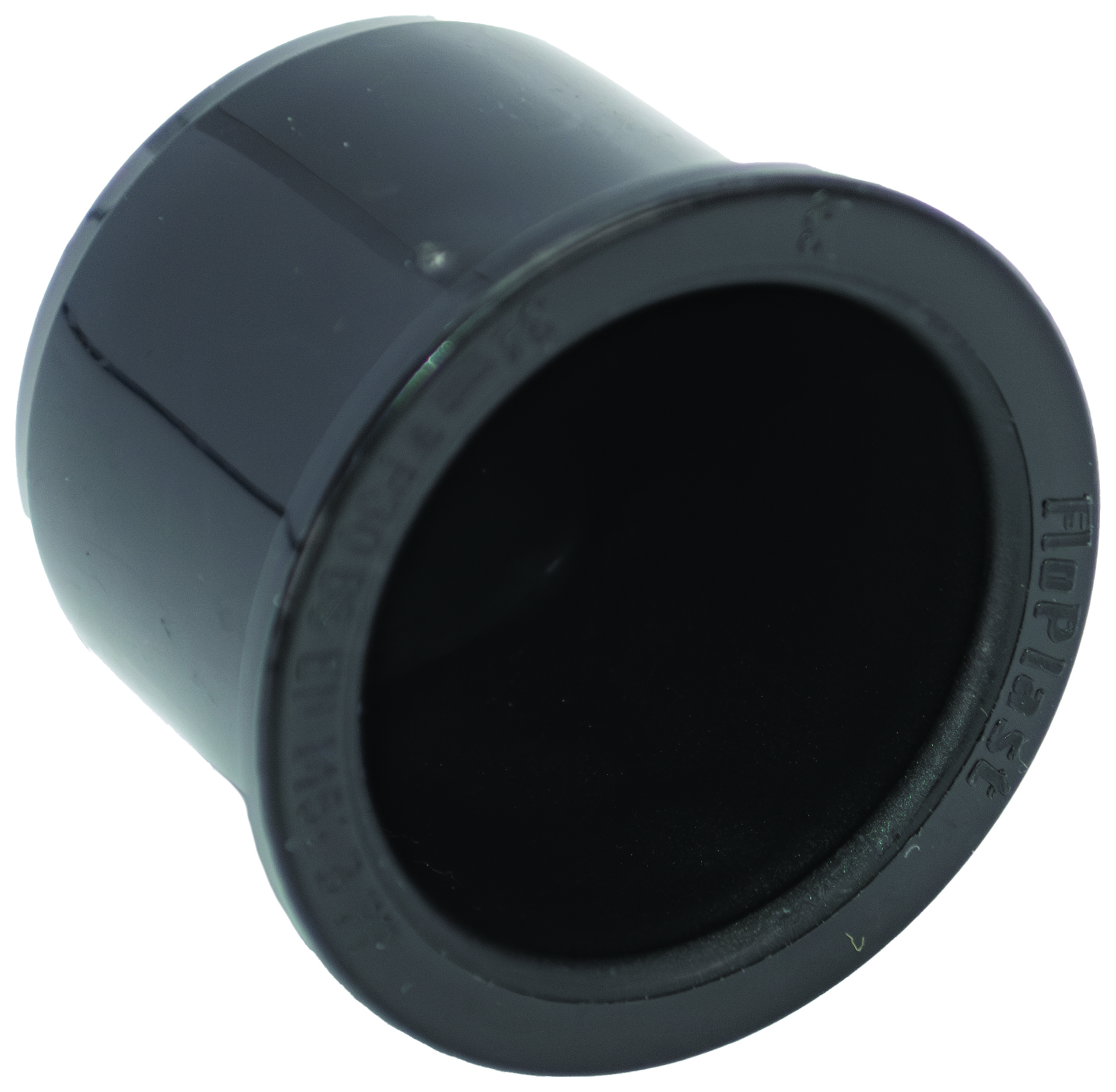 Image of FloPlast WP30B Push-fit Waste Socket Plug - Black 32mm