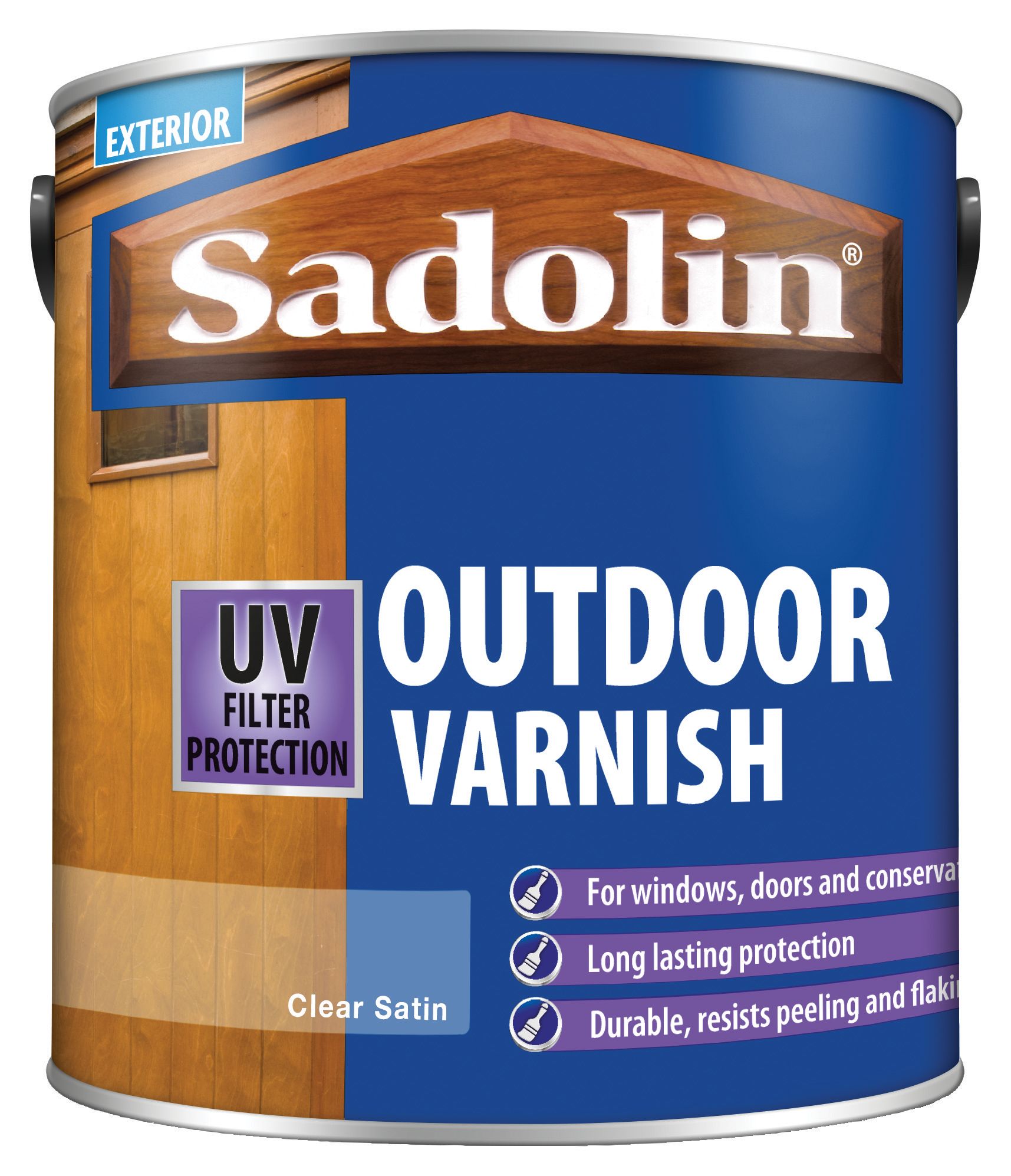 Image of Sadolin Outdoor Varnish Satin 2.5L