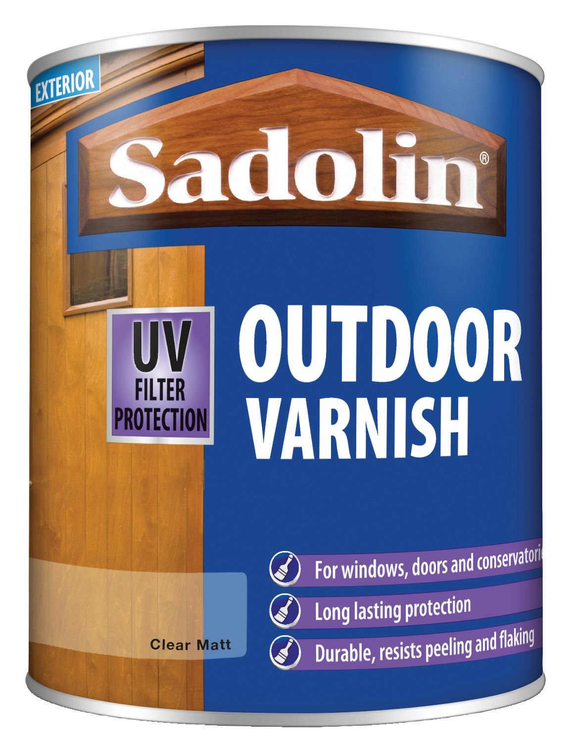 Image of Sadolin Outdoor Varnish Matt 750ml