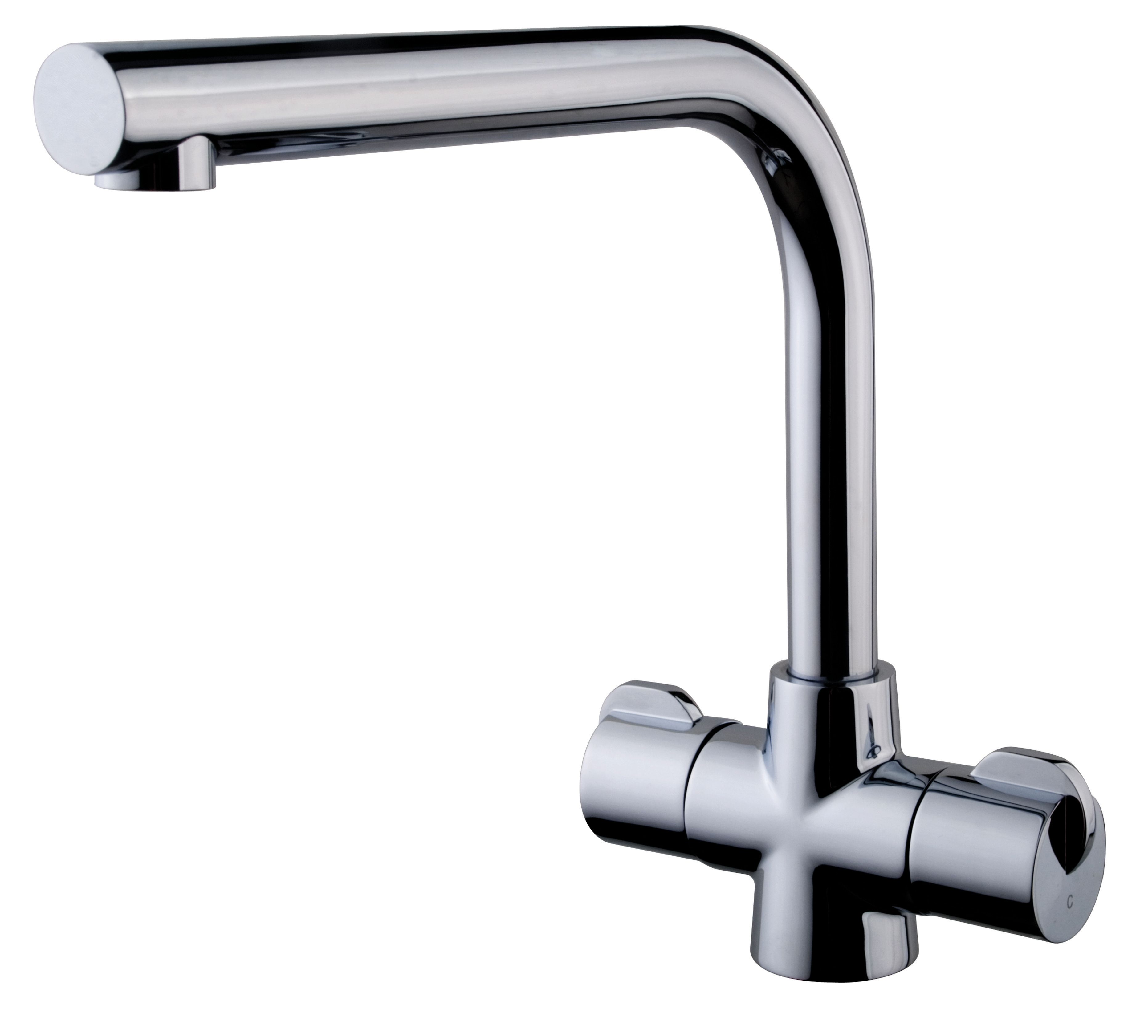 Image of Wickes Cosa Monobloc Kitchen Sink Mixer Tap - Chrome