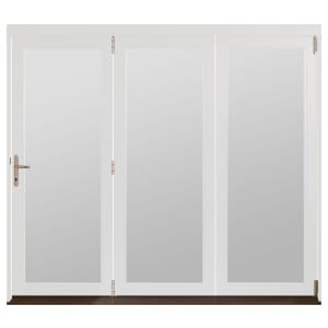Jeld-Wen Bedgebury Finished Solid Hardwood Patio Bifold Door Set White