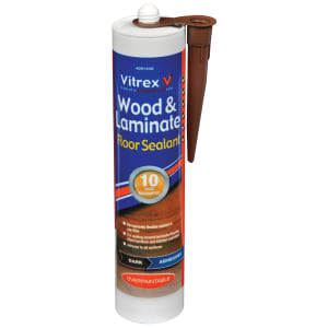 Vitrex Flexible Flooring Sealant Dark Oak - 310ml