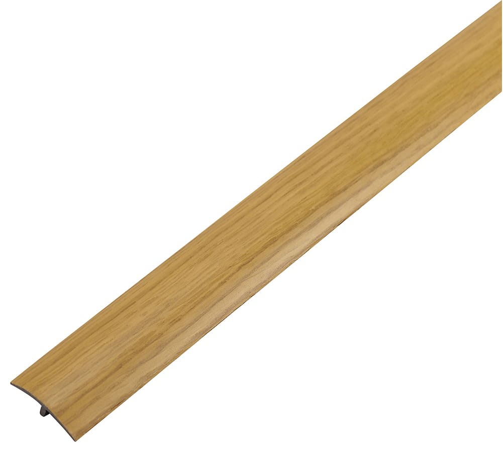 Oak Veneer Variable Height Threshold Bar - 0.9m