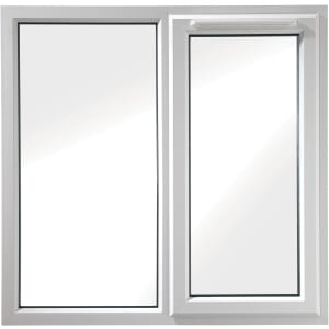 Euramax Bespoke uPVC A Rated FS Casement Window - White