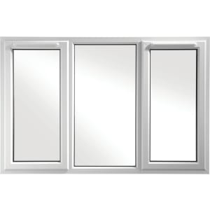 Euramax Bespoke uPVC A Rated SFS Casement Window - White