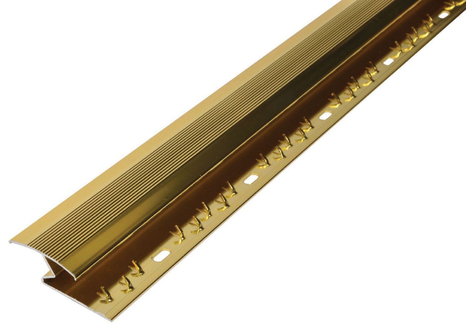 Vitrex Gold Carpet to Laminate Joint Trim - 1.8m