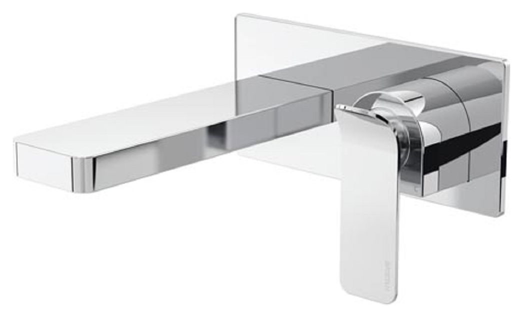 Image of Bristan Alp Wall Mounted Chrome Mono Basin Mixer Tap