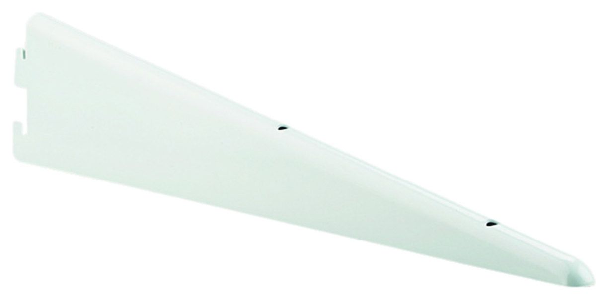 Image of Wickes Twin Slot White Shelf Bracket - 370mm