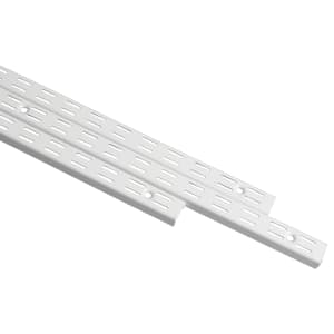 Wickes Twin Slot Upright White 997mm