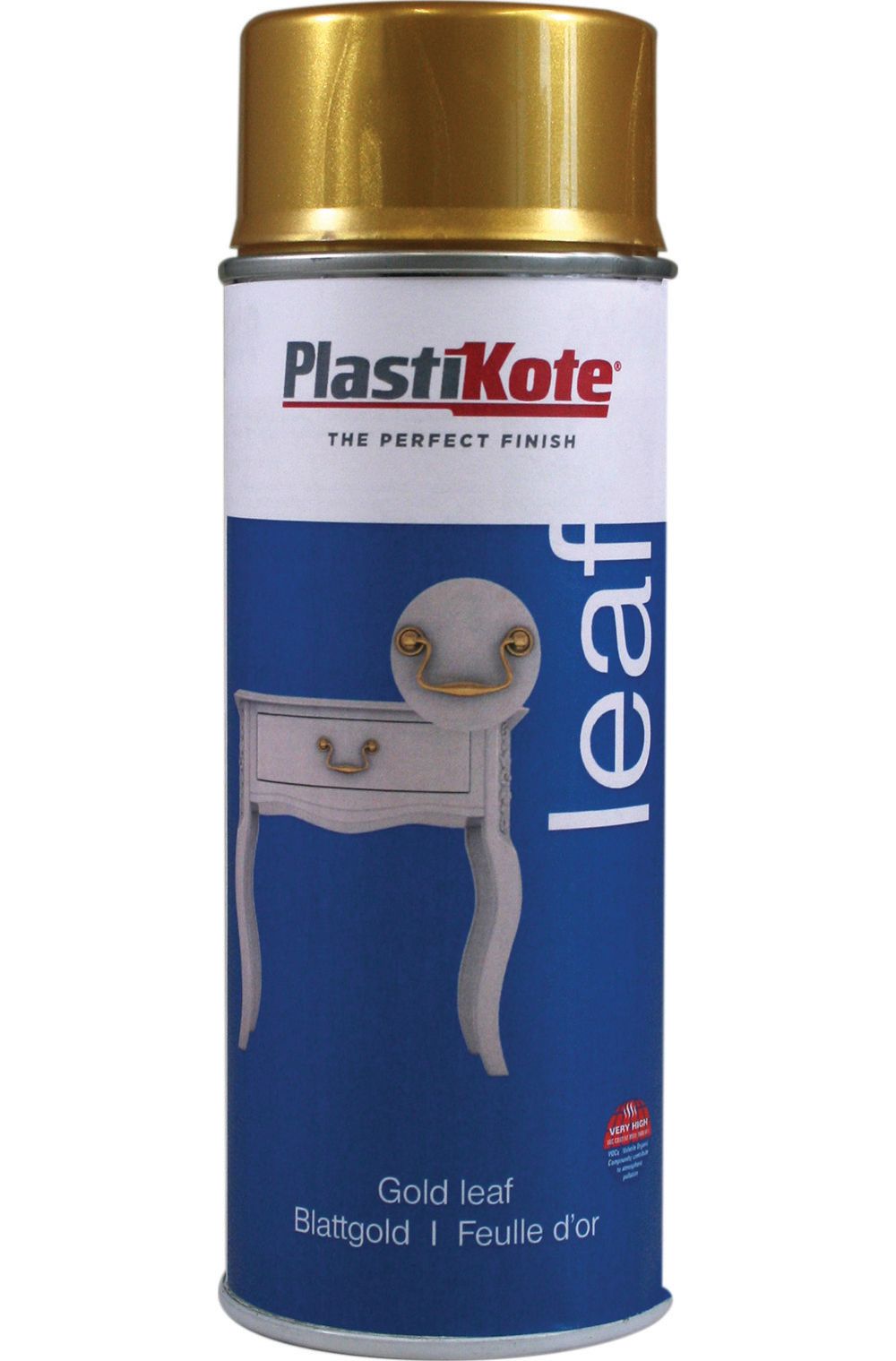 Plastikote Leaf Spray Paint - Gold - 400ml