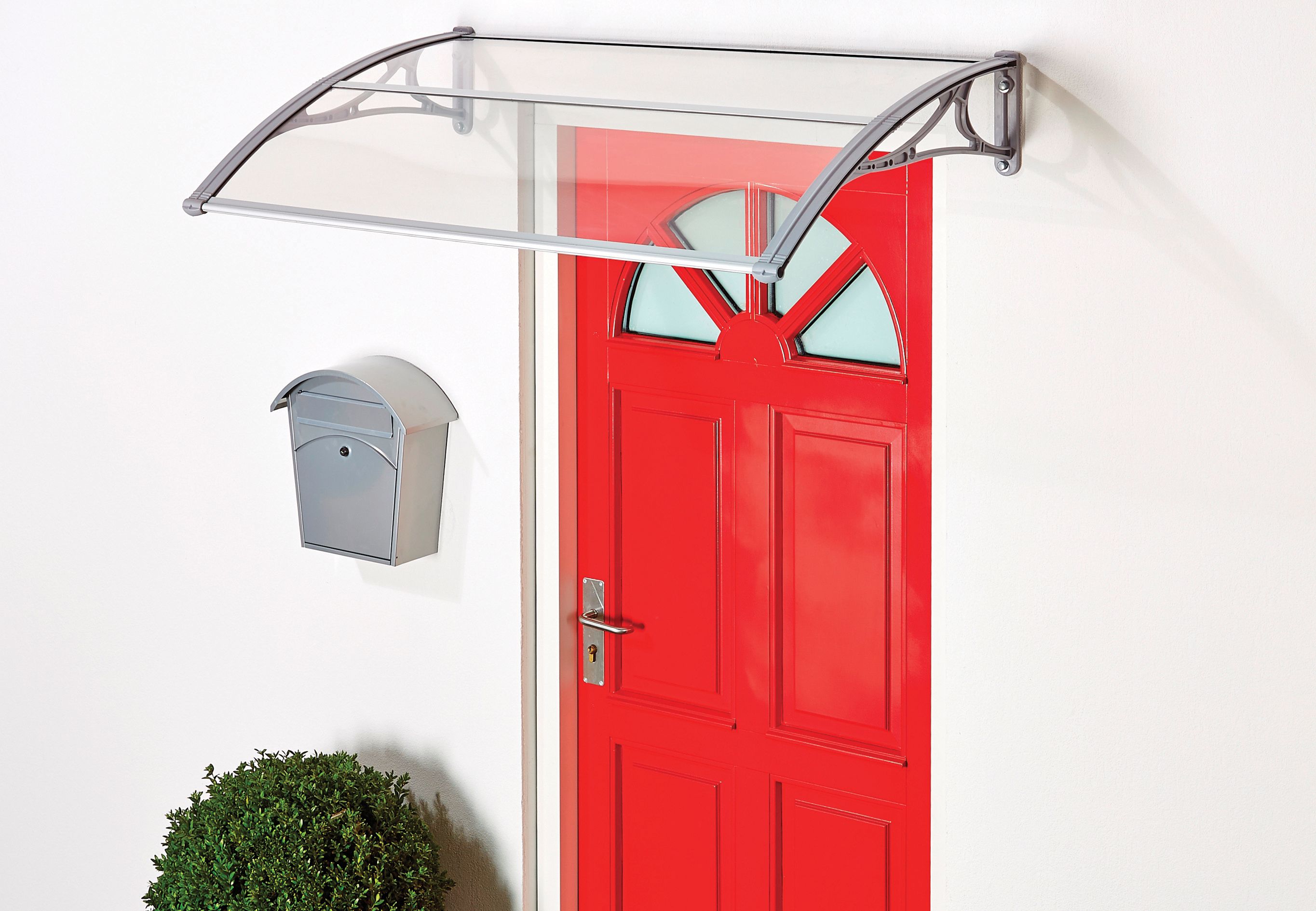 Image of Superroof Emma Grey Door Canopy - 1200 x 740mm