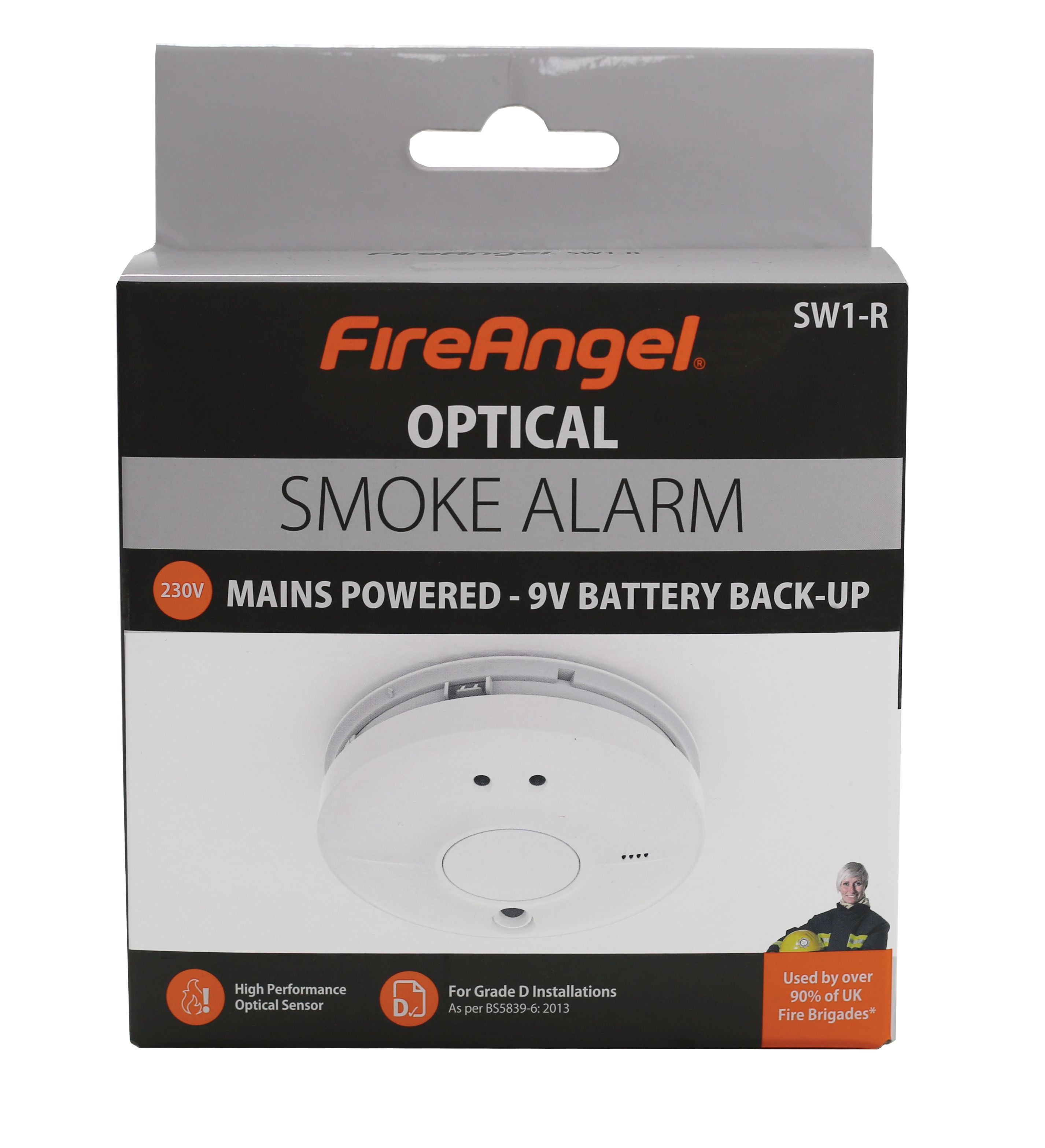Image of FireAngel Mains Operated Smoke Alarm