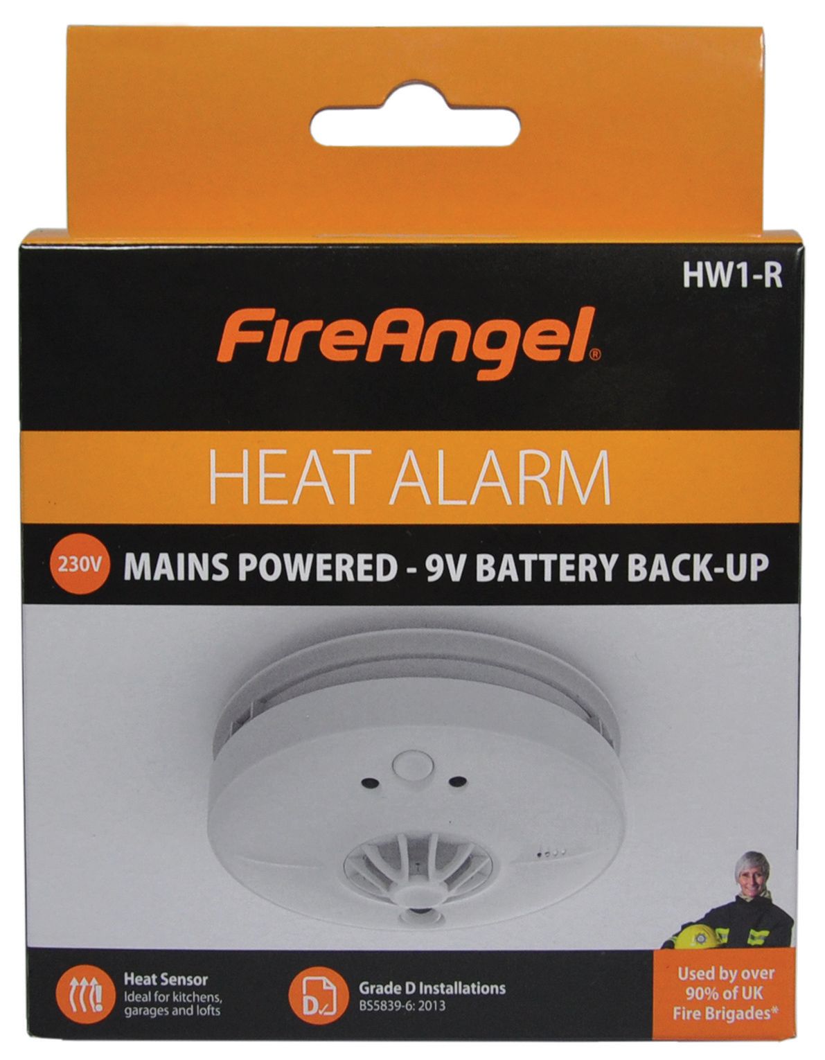 Image of FireAngel Mains Operated Heat Alarm