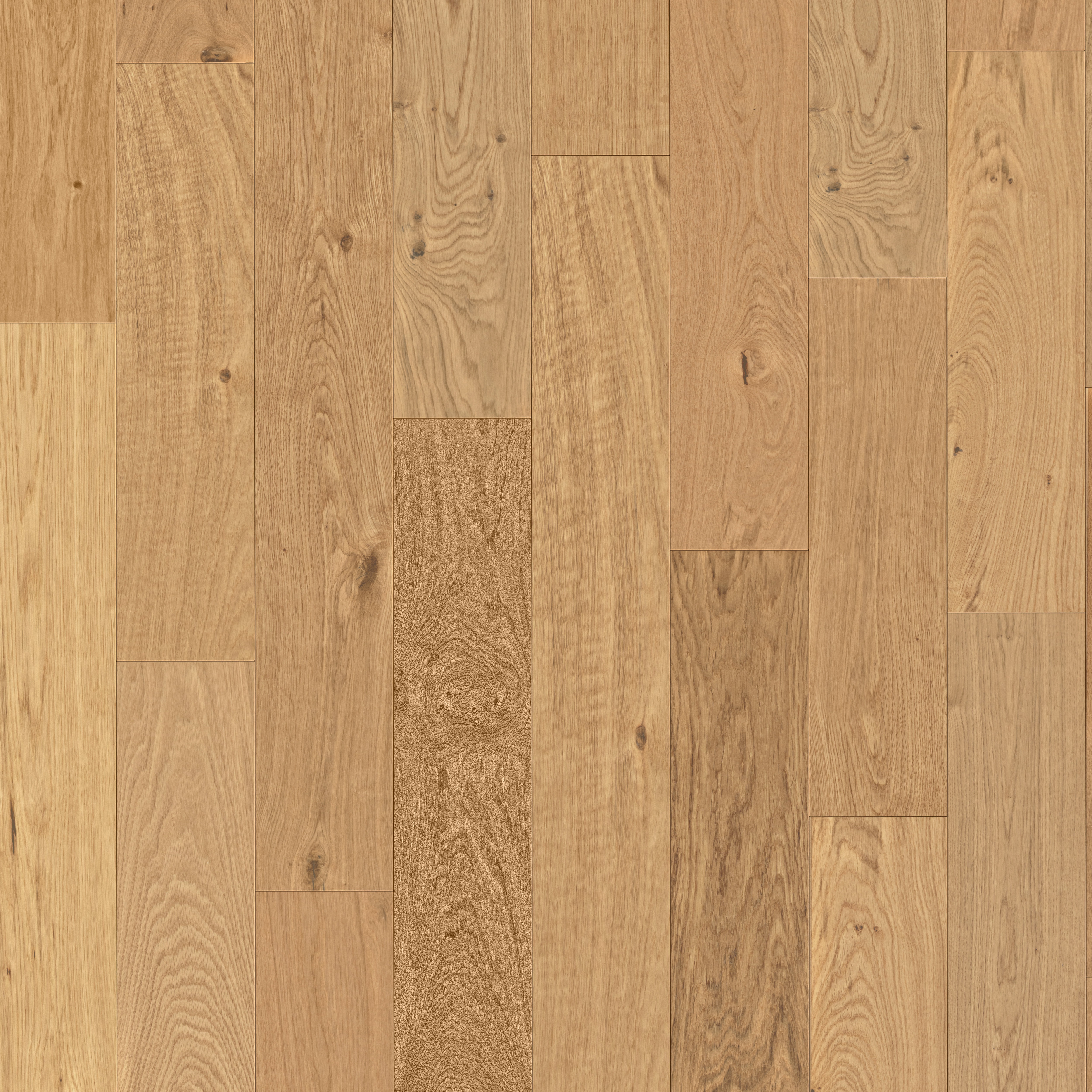 W by Woodpecker Nature Light Oak 10mm Engineered Wood Flooring - 1.44m2