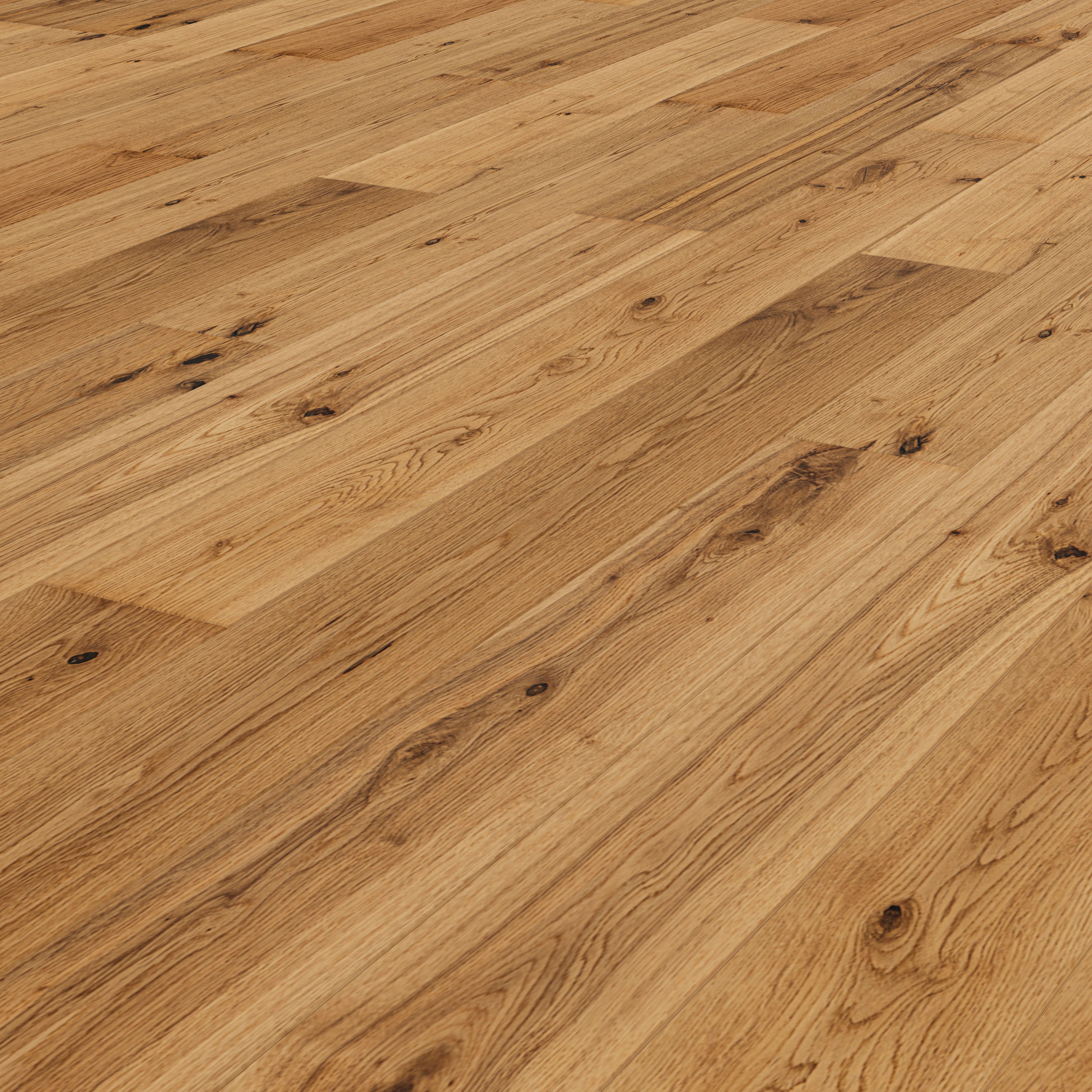 Image of W by Woodpecker Classic Light Oak 18mm Solid Wood Flooring - 1.62m2
