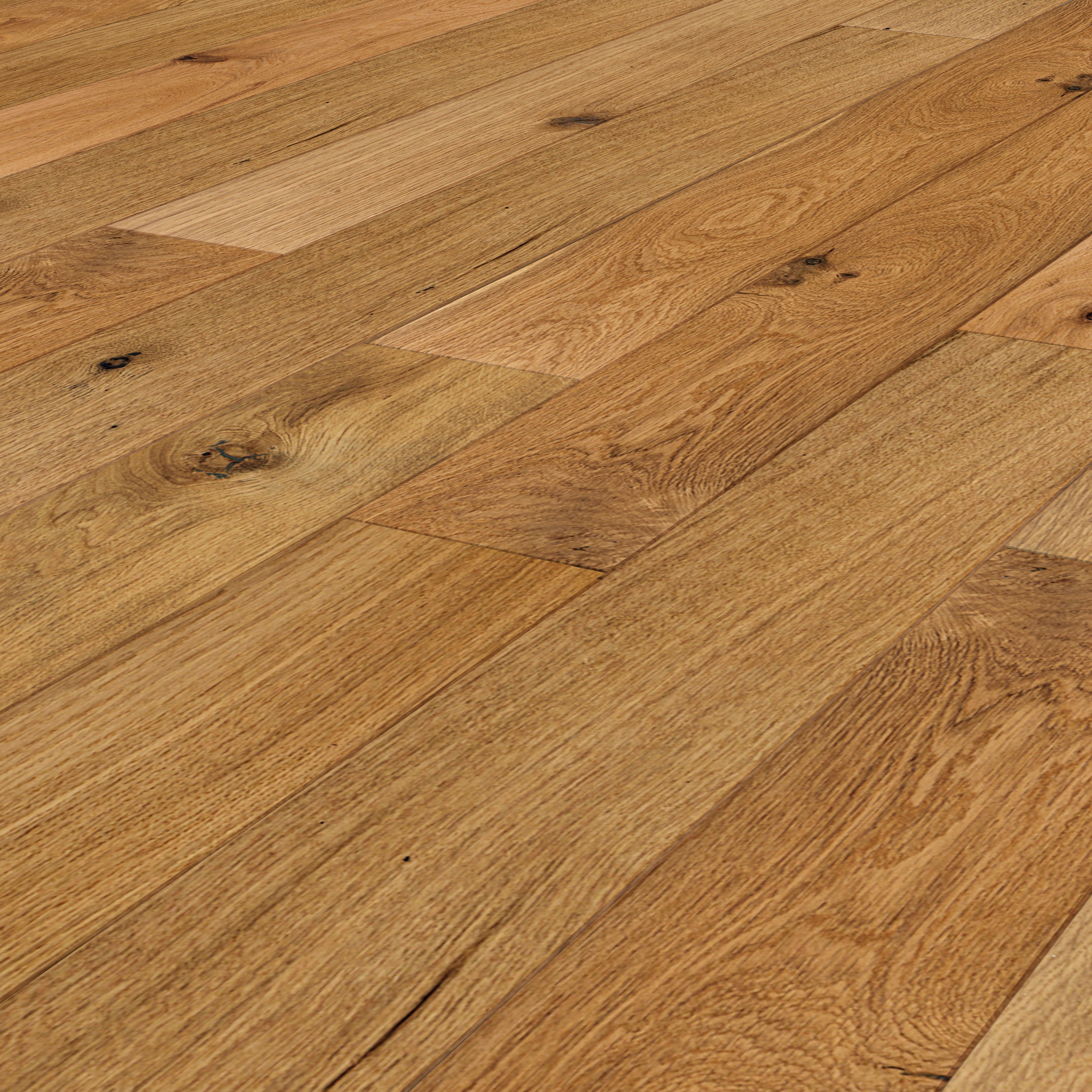 Image of W by Woodpecker Garden Light Oak 18mm Solid Wood Flooring - 1.5m2