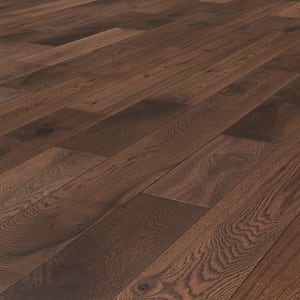 W by Woodpecker Dark Oak 18mm Solid Wood Flooring - 1.5m2